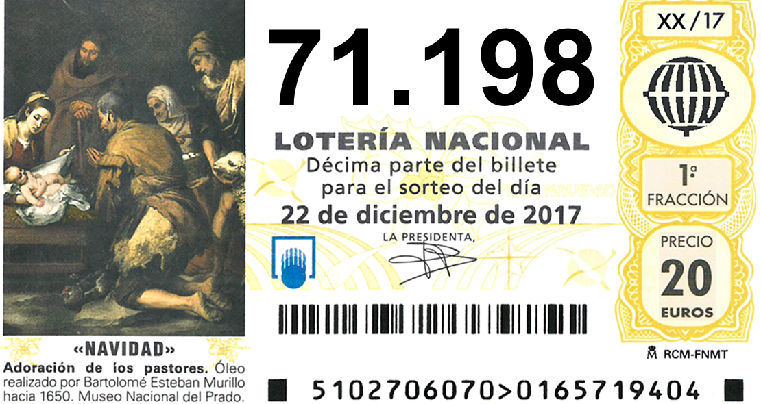 Sale El Gordo de la Lotería de Navidad