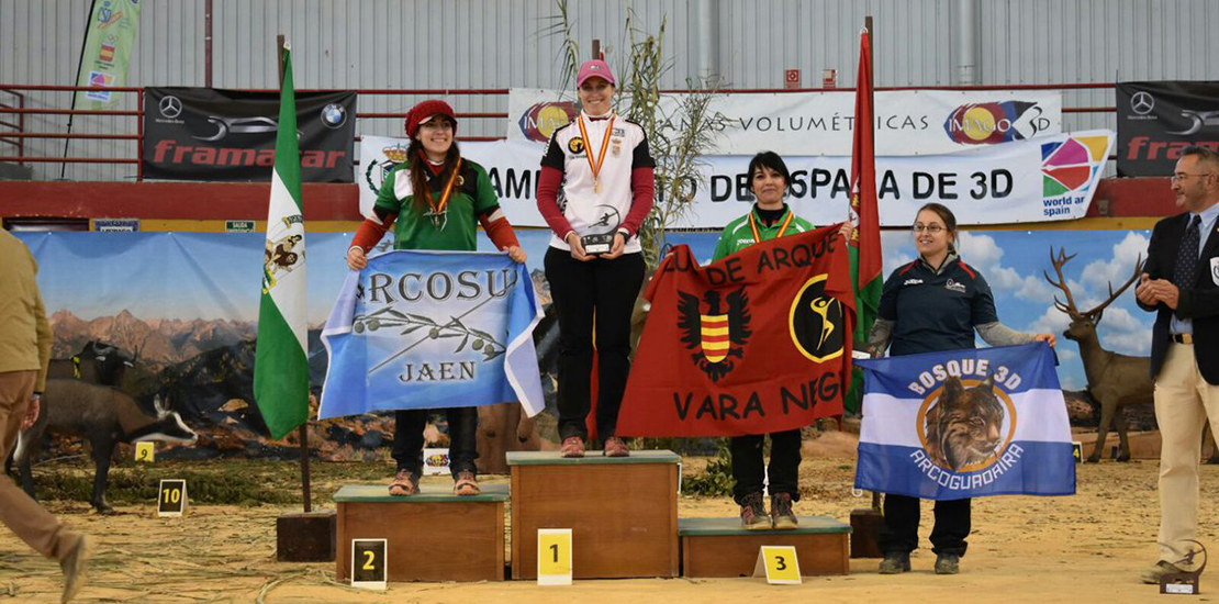 La extremeña Elena Rodríguez, campeona de España de arco 3D