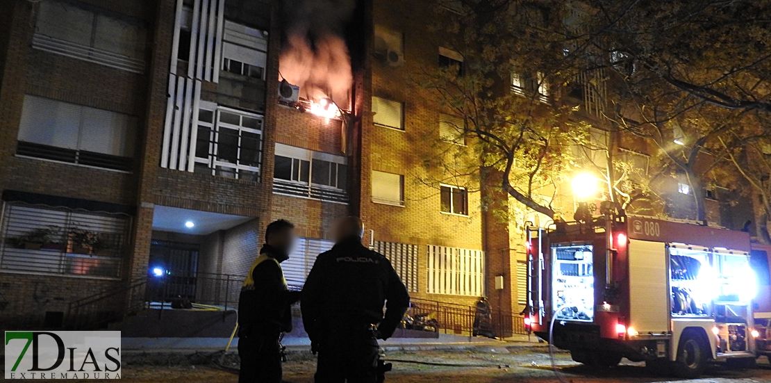 Incendio grave en una vivienda de Suerte de Saavedra