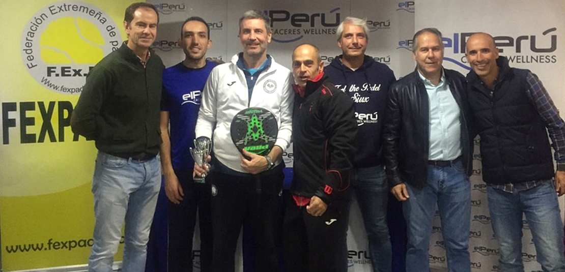 El pádel veterano tendrá una liga en Extremadura