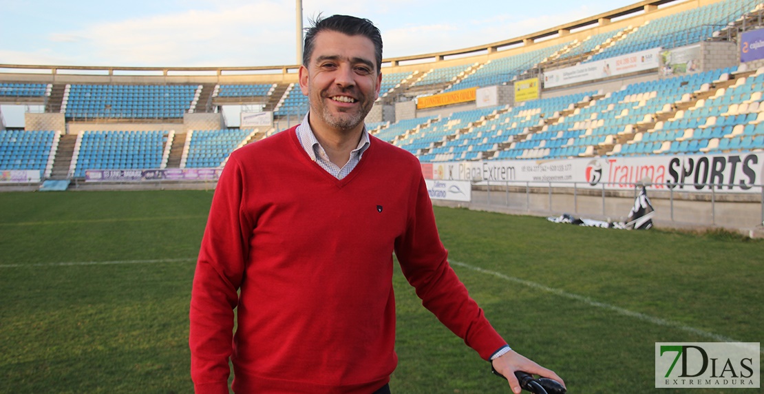 Pablo Blázquez valora la primera vuelta del Badajoz de notable