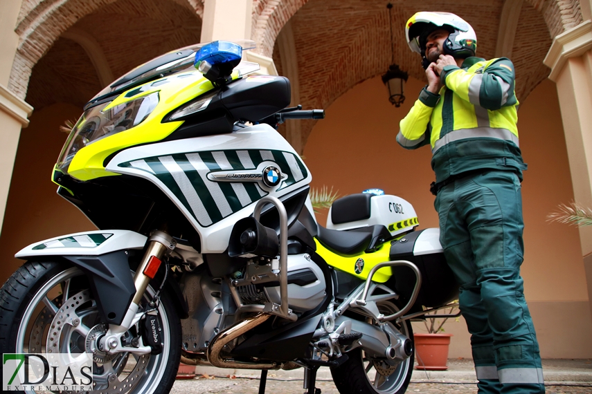 La Guardia Civil incorpora motocicletas con tecnología de última generación