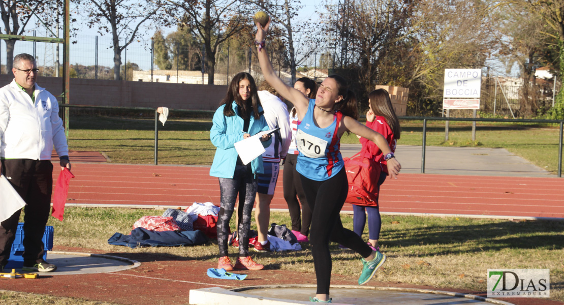 Imágenes del Trofeo Diputación de Badajoz de atletismo 2017