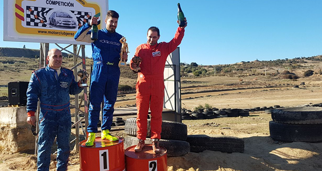 Jonathan Vázquez se proclama campeón de Extremadura de Autocross
