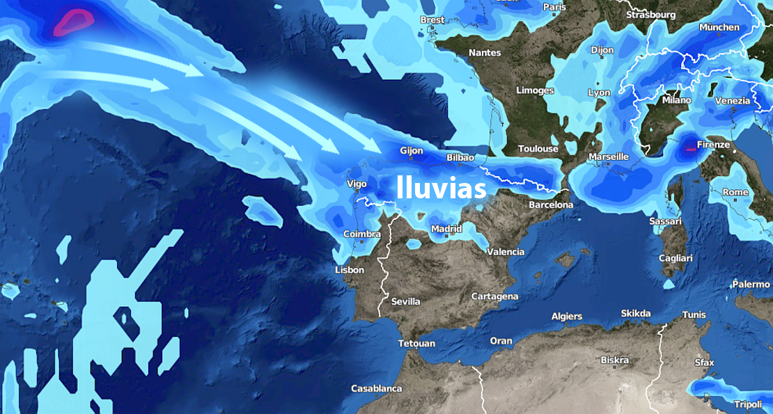 Puente de diciembre con algunas lluvias para la península ¿Dónde lloverá?