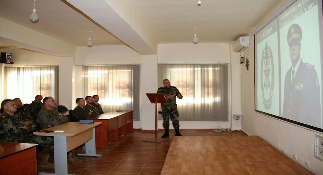 Jefes de la brigada ‘Extremadura’ visitan la 7ª brigada libanesa