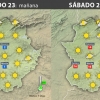 Previsión meteorológica en Extremadura. Días 23, 24 y 25 de diciembre