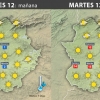 Previsión meteorológica en Extremadura. Días 12, 13 y 14 de diciembre