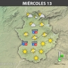 Previsión meteorológica en Extremadura. Días 12, 13 y 14 de diciembre