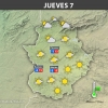 Previsión meteorológica en Extremadura. Días 5, 6 y 7 de diciembre