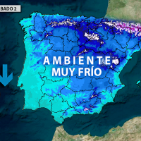 Las temperaturas tocan fondo este fin de semana