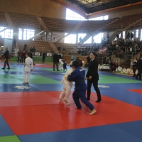 Los judocas más jóvenes disfrutan en Badajoz