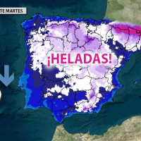 Las heladas volverán a generalizarse los próximos días en la península