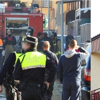 Queda calcinada una vivienda en el Cerro de Reyes