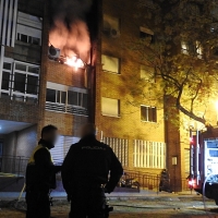 Incendio grave en una vivienda de Suerte de Saavedra