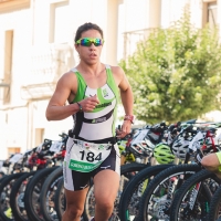 La extremeña María Remedios Mendoza gana el Duatlón Cros de Periana