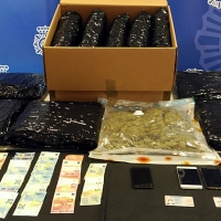 Tres detenidos en Cáceres por enviar marihuana a través de empresas de mensajería