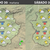 Previsión meteorológica en Extremadura. Días 30, 31 de diciembre y 1 de enero