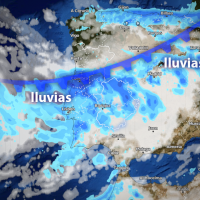 Un pequeño frente cruzará Extremadura este jueves y viernes, pero ¿cuánto lloverá?