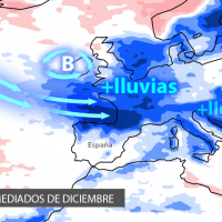 ¿Qué indican las previsiones para este mes de diciembre?