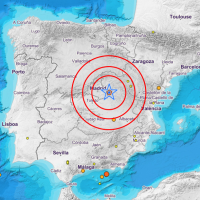 Terremoto de casi 4 grados en el centro de la península ¿lo has sentido?