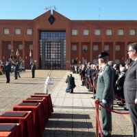 Entrega de diplomas en la Escuela de Tráfico de Mérida