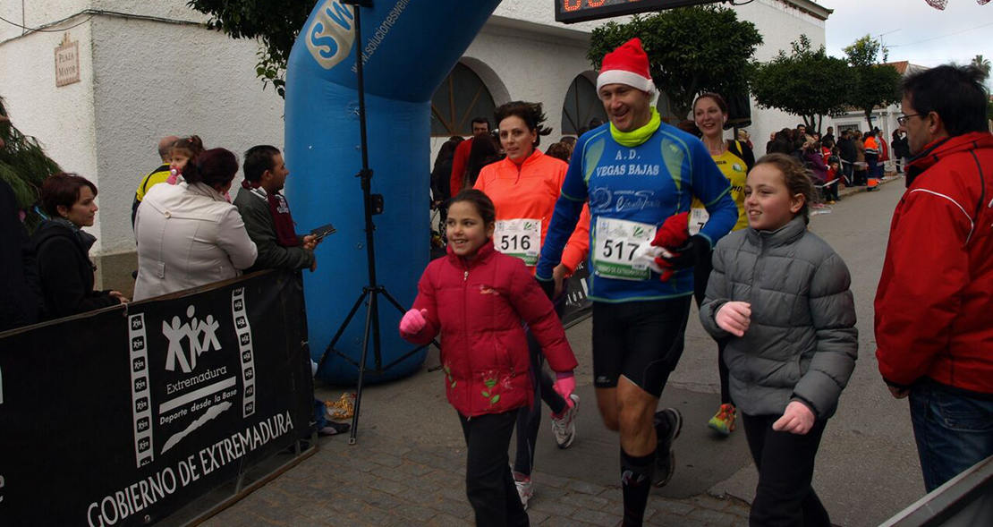El Circuito Run Navideño Vegas Bajas se detiene en Guadiana del Caudillo