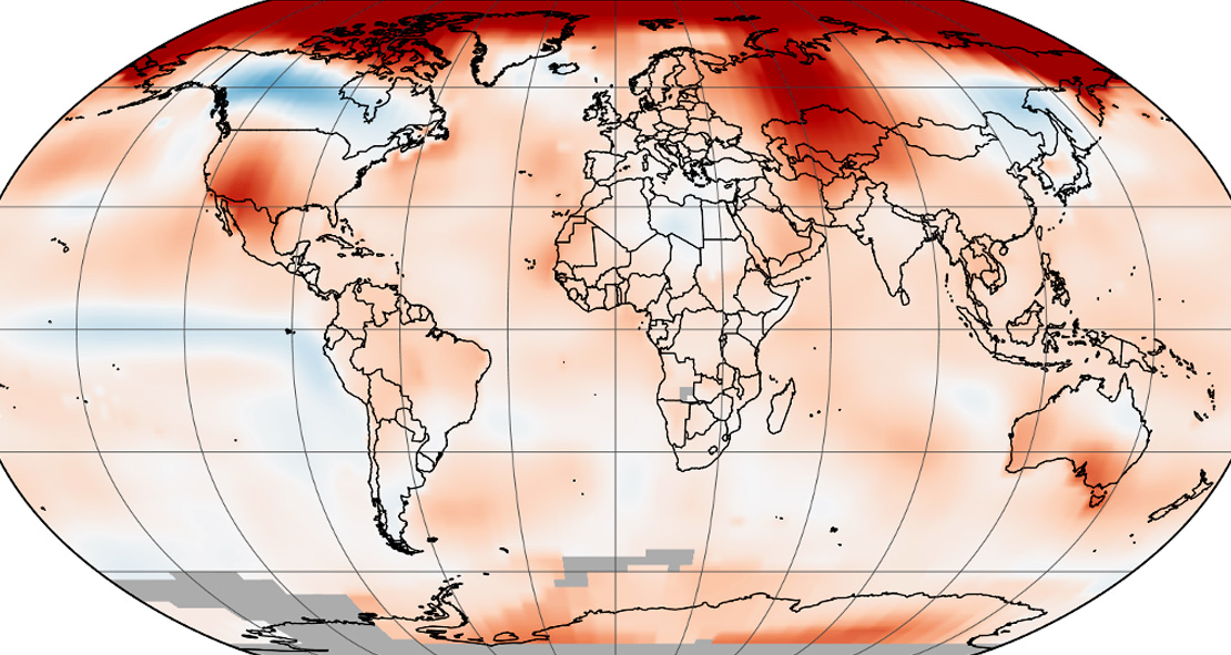El mundo registró su tercer noviembre más cálido en 137 años de registro