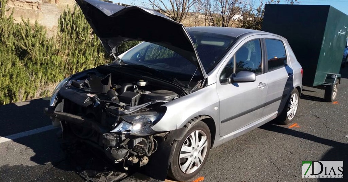 Accidente múltiple en Santa Marta de los Barros