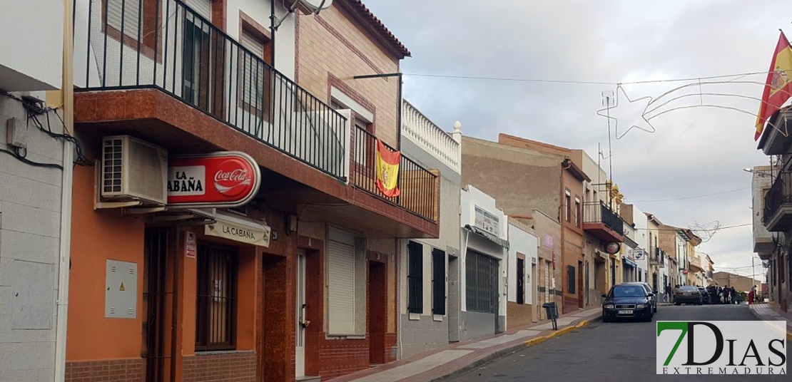 Incendio en un bar de Corte de Peleas (Badajoz)