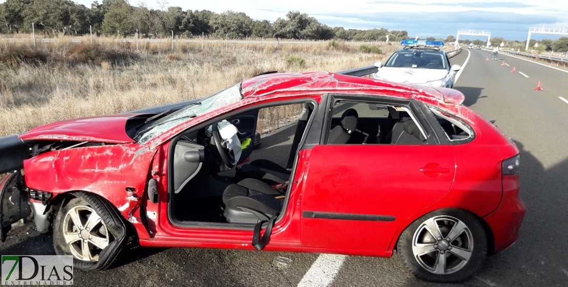 Un herido grave al accidentarse en Navalmoral de la Mata