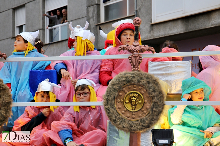 La lluvia no impide que los Reyes Magos lleguen a Badajoz