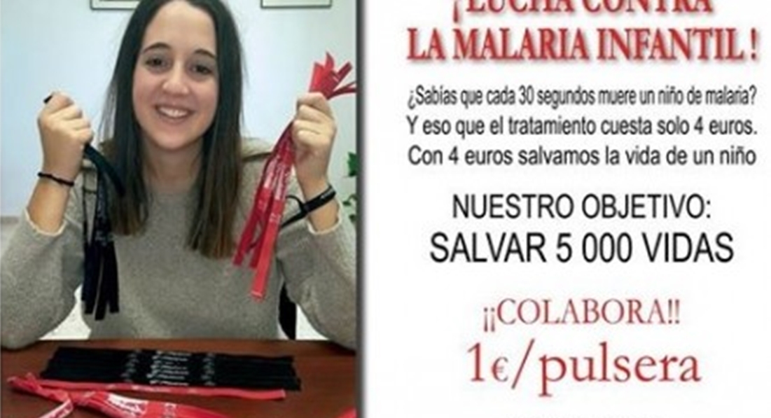 El alumnado de la residencia Hernán Cortés recauda fondos contra la malaria