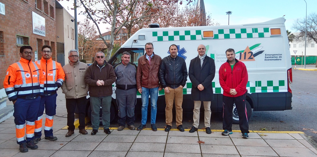 El Área de Salud Llerena-Zafra ya tiene ambulancia