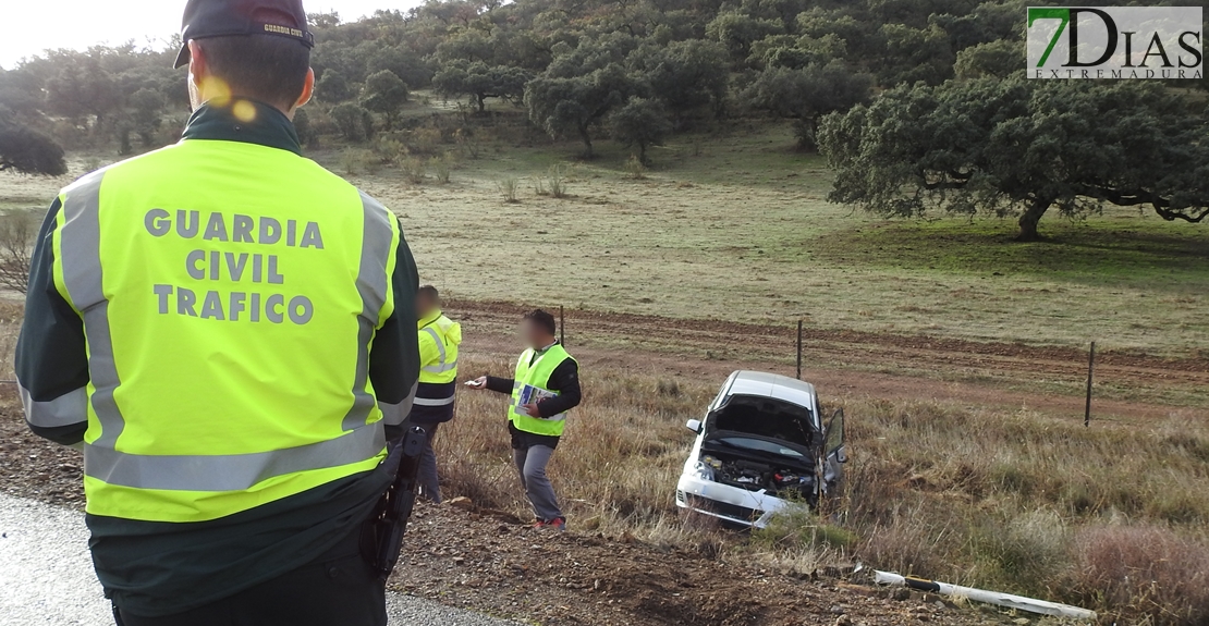 Accidente de tráfico en Zafra con atrapados