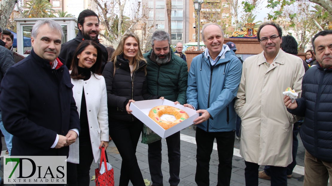 El roscón de Reyes vuelve a triunfar en el Paseo de San Francisco