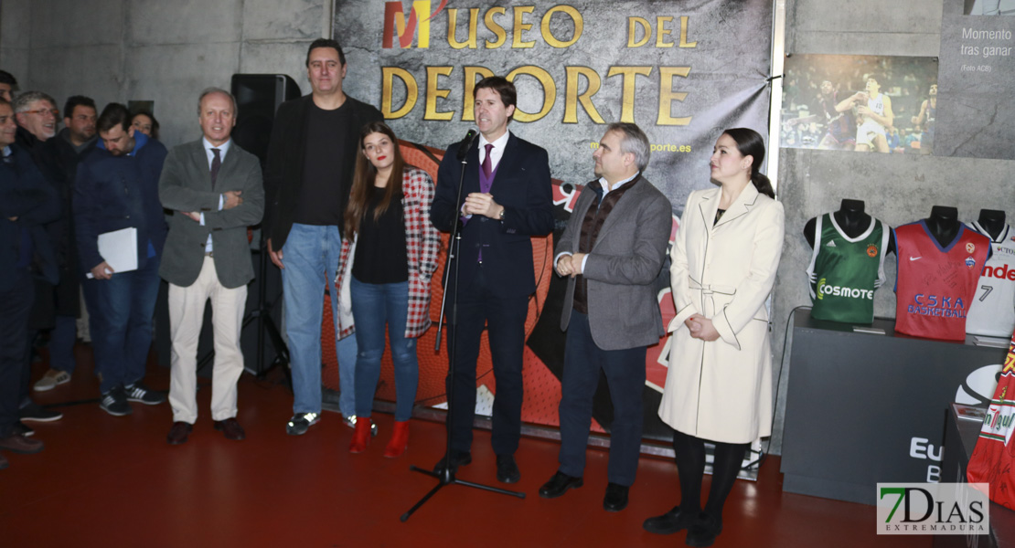 Imágenes de la inauguración del Museo del Deporte en Badajoz