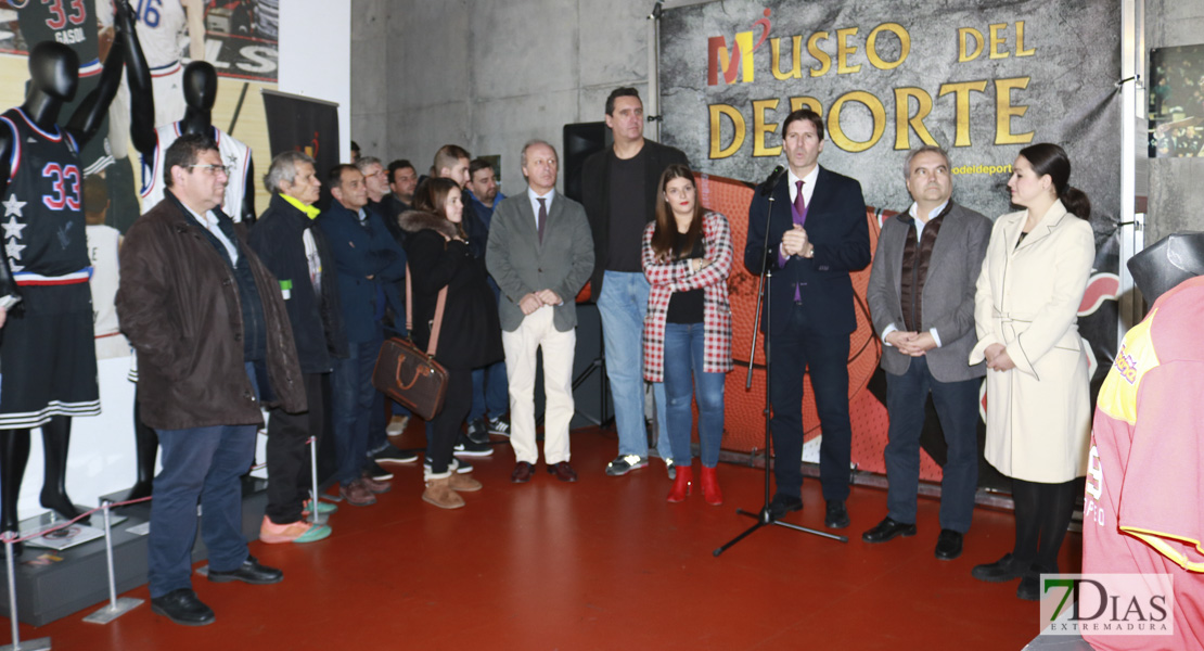 El Museo del Deporte en Badajoz se inaugura por todo lo alto