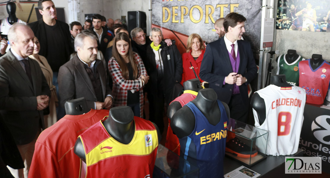 Imágenes de la inauguración del Museo del Deporte en Badajoz
