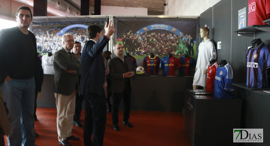 Imágenes de la inauguración del Museo del Deporte en Badajoz