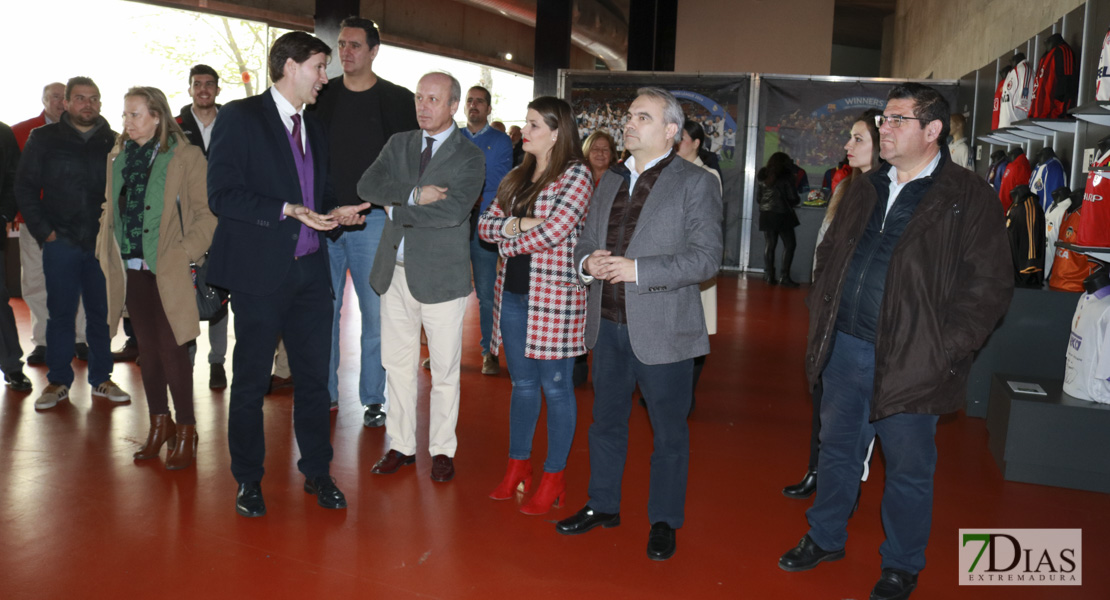 Imágenes de la inauguración del Museo del Deporte en Badajoz