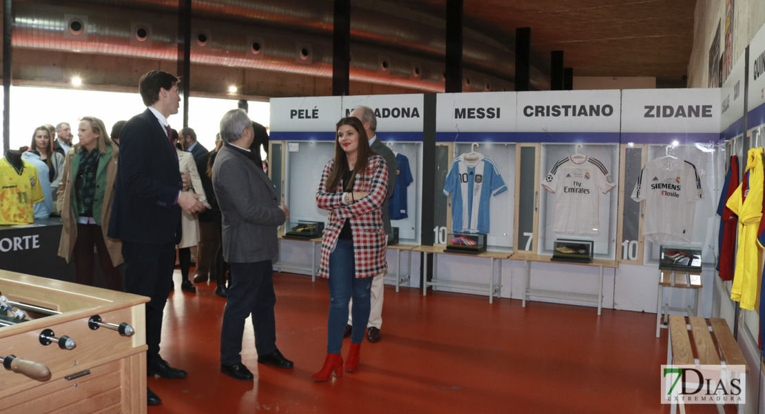 Imágenes de la inauguración del Museo del Deporte en Badajoz