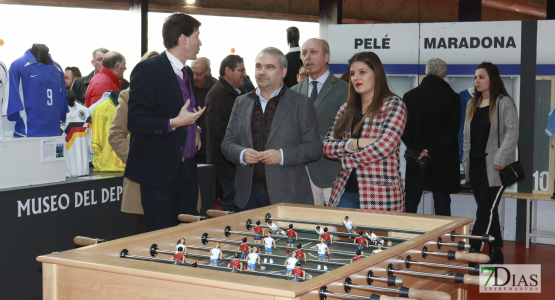 Imágenes de la inauguración del Museo del Deporte en Badajoz