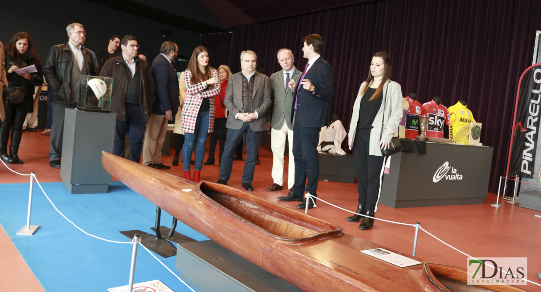 Imágenes de la inauguración del Museo del Deporte en Badajoz