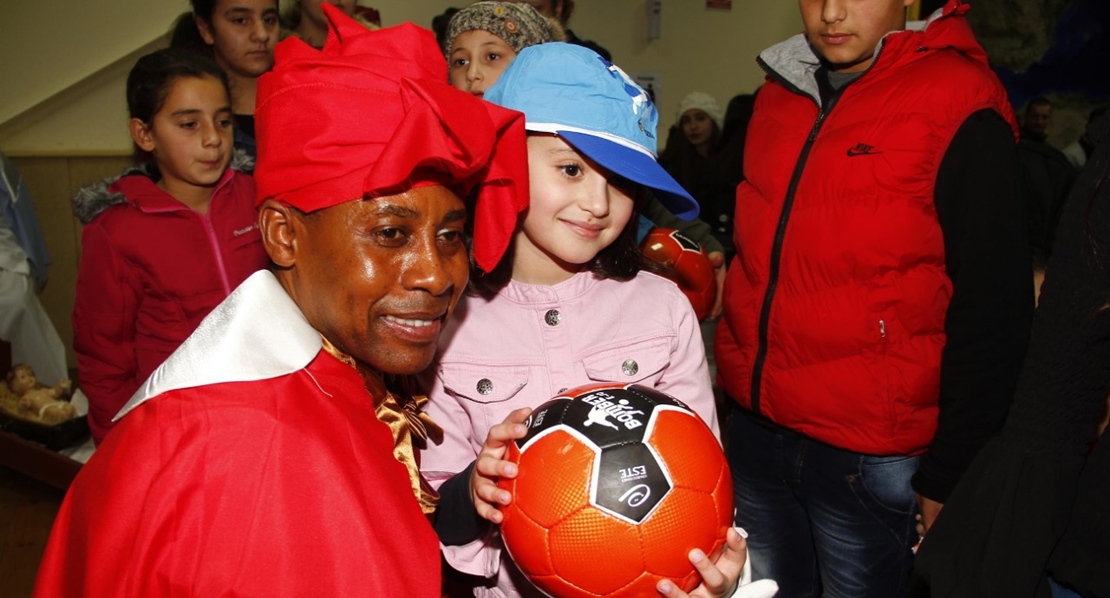 Los Reyes Magos de la Brigada Extremadura llevaron juguetes a los niños del Líbano