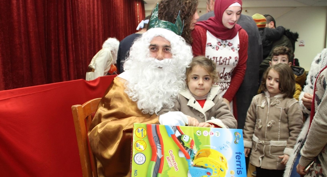 Los Reyes Magos de la Brigada Extremadura llevaron juguetes a los niños del Líbano