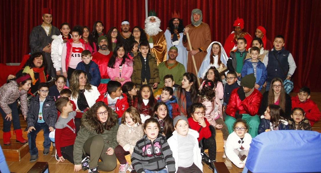 Los Reyes Magos de la Brigada Extremadura llevaron juguetes a los niños del Líbano