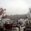 Así nieva en Cabeza la Vaca (Badajoz)