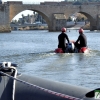 Prácticas de inmersión en el Río Guadiana por parte de AEMEX - Bomberos CPEI Badajoz