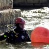 Prácticas de inmersión en el Río Guadiana por parte de AEMEX - Bomberos CPEI Badajoz